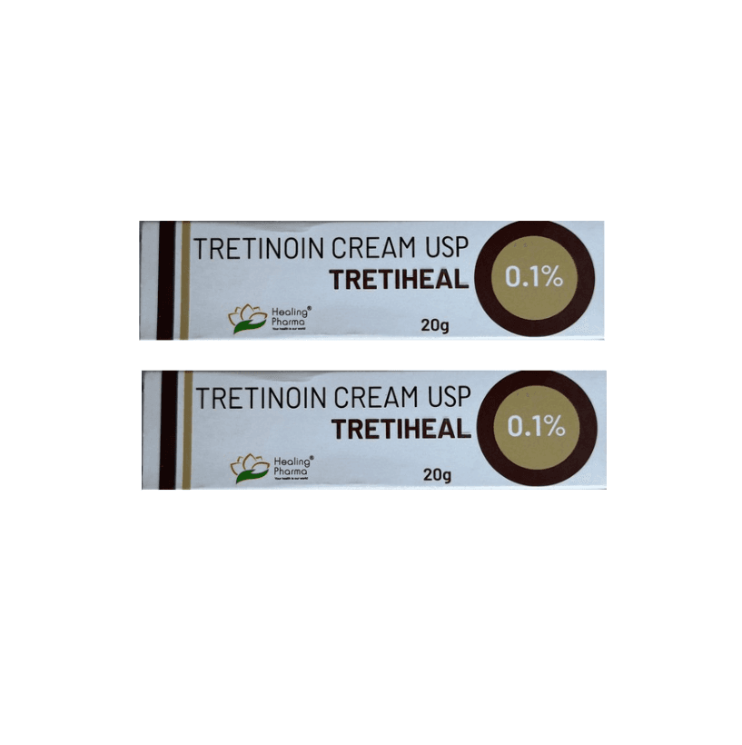 2x Tretinoin 0.1% - 2 tubes 0.1% - Buy Online