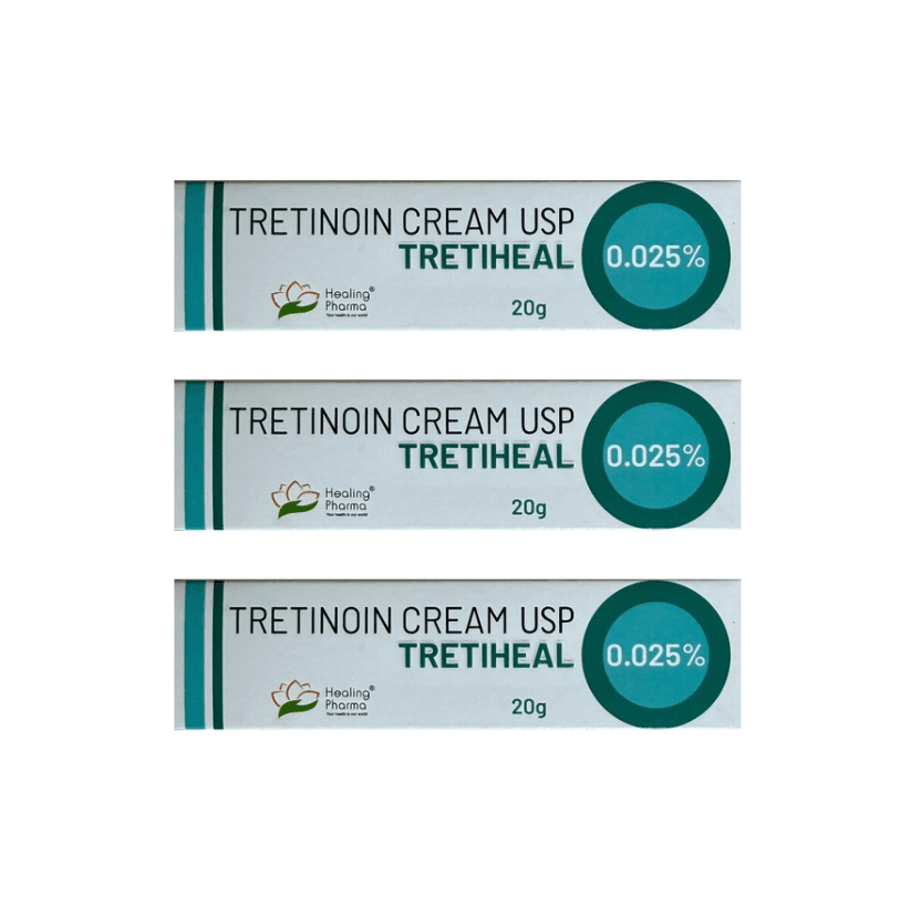 3x Tretinoin 0.025% - 3 tubes 0.025% - Buy Online
