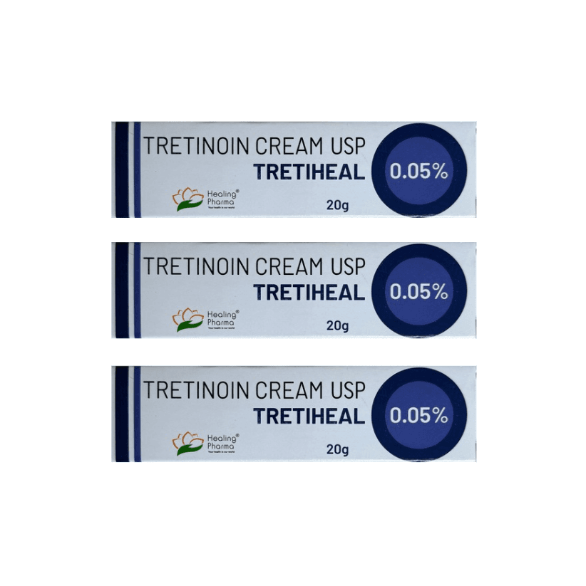 3x Tretinoin 0.05% - 3 tubes 0.05% - Buy Online